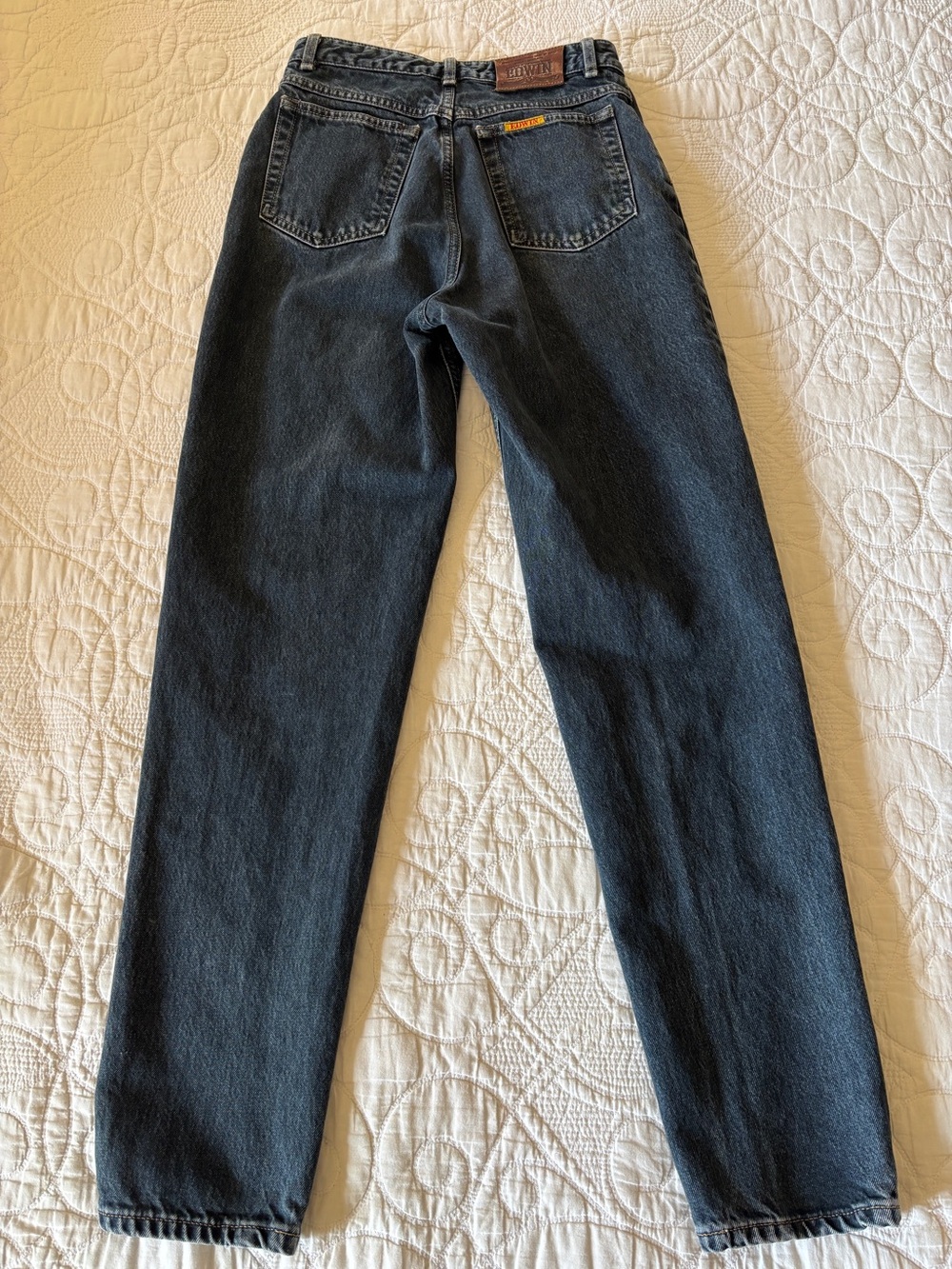 Edwin Vintage LA Slim Jeans High Waist Tapered Leg 26 x 31
